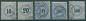 Preview: SCHWEIZ_1882_PORTOMARKEN_Nr_10_14_gestempelt_Bild1