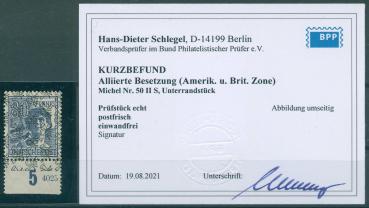 BIZONE_1948_Nr_50II_S_postfrisch_Bild1