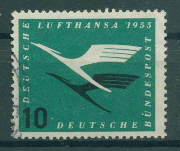 BUND_1955_PLATTENFEHLER_Nr_206_I_gestempelt_Bild1