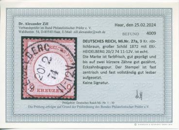 Preview: DEUTSCHES_REICH_1872_Nr_27a_gestempelt_Bild2