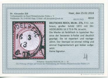 Preview: DEUTSCHES_REICH_1872_Nr_27b_gestempelt_Bild2