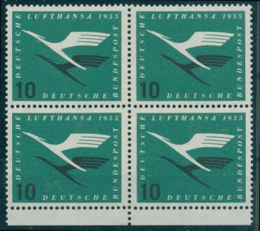 BUND_1955_PLATTENFEHLER_Nr_206_I_postfrisch_Bild1