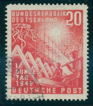 BUND_1949_PLATTENFEHLER_Nr_112_III_gestempelt_Bild1