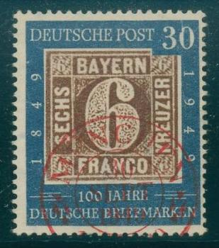 BUND_1949_PLATTENFEHLER_Nr_115_I_gestempelt_Bild1