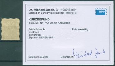 SBZ_1945_Nr_7Aa_vx_postfrisch_Bild1