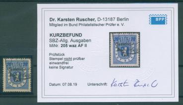 SBZ_1948_Nr_205A_waz_PF_II_gestempelt_Bild1