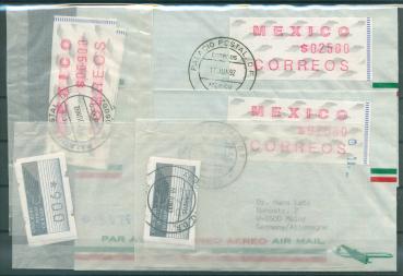 Preview: MEXIKO_Lot_AUTOMATENMARKEN__postfrisch_Bild2