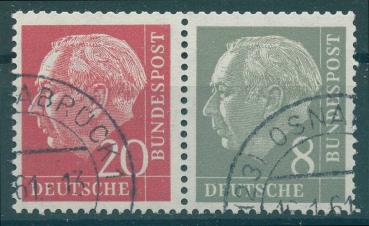 BUND_1958/60_ZD_W23_YI_gestempelt_Bild1