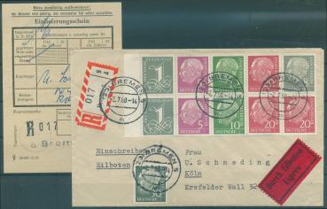 BUND_1958/60_Heftchenblatt_HBl._8YI_Brief_Bild1