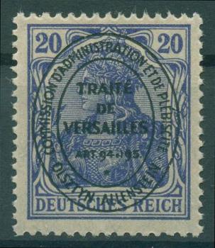 ALLENSTEIN_1920_Nr_19a_postfrisch_Bild1