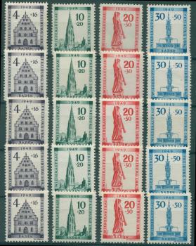 FRZ.ZONE___BADEN_1949_Nr_38_41A_postfrisch_Bild1