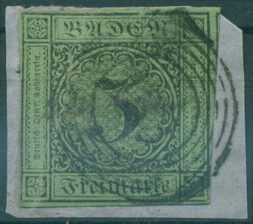 BADEN_1853_Nr_6_II_gestempelt_Bild1