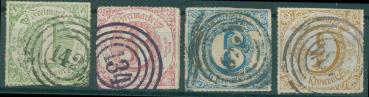 THURN+TAXIS_1866_Nr_51_54_postfrisch_Bild1