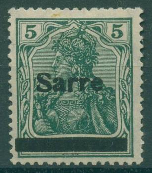 SAARGEBIET_1920_Nr_4aII_ungebraucht_Bild1