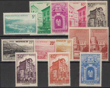 MONAKO_1948_Nr_381_393_postfrisch_Bild1