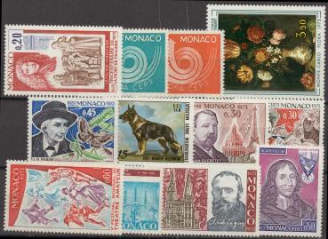 Preview: MONAKO_Lot_aus_1973__postfrisch_Bild2