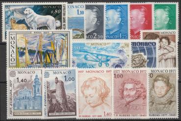 MONAKO_Lot_aus_1977__postfrisch_Bild1