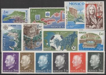 MONAKO Lot aus 1978  postfrisch