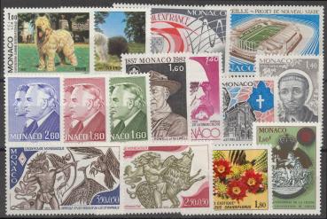 Preview: MONAKO_Lot_aus_1982__postfrisch_Bild2