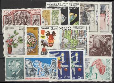 Preview: MONAKO_Lot_aus_1986__postfrisch_Bild2
