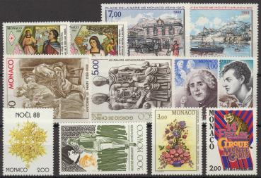 MONAKO_Lot_aus_1988__postfrisch_Bild1