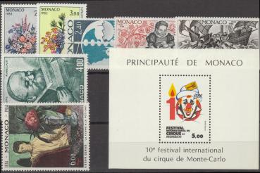 Preview: MONAKO_Lot_aus_1984__postfrisch_Bild2