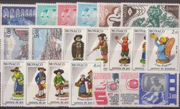 MONAKO_Lot_aus_1984__postfrisch_Bild1