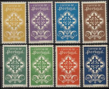 PORTUGAL_1940_Nr_606_613_postfrisch_Bild1