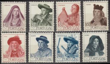 PORTUGAL_1947_Nr_706_713_postfrisch_Bild1