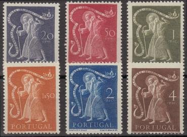 PORTUGAL_1950_Nr_752_757_postfrisch_Bild1