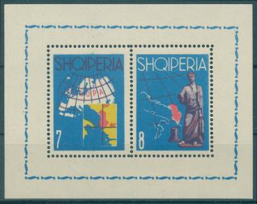 ALBANIEN_1962_Bl.13_postfrisch_Bild1