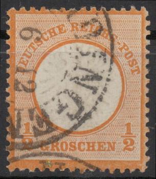 DEUTSCHES_REICH_1872_Nr_18_gestempelt_Bild1