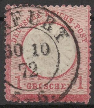 DEUTSCHES_REICH_1872_Nr_19_gestempelt_Bild1