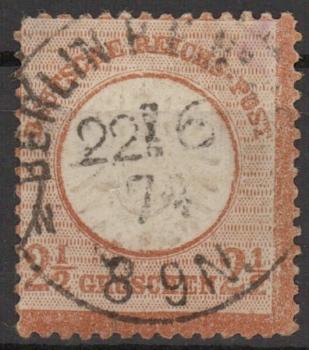 DEUTSCHES_REICH_1872_Nr_21_gestempelt_Bild1