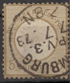 DEUTSCHES_REICH_1872_Nr_22_gestempelt_Bild1