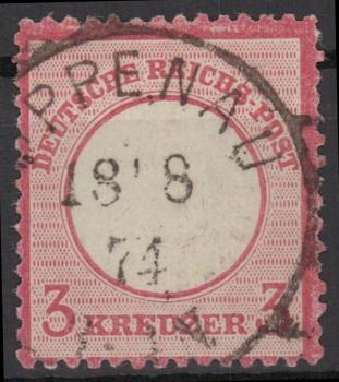 DEUTSCHES_REICH_1872_Nr_25_gestempelt_Bild1