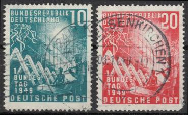BUND_1949_Nr_111_112_gestempelt_Bild1