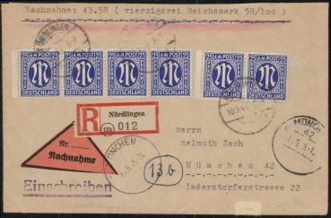 BIZONE_1945_Nr_9_gestempelt_Bild1