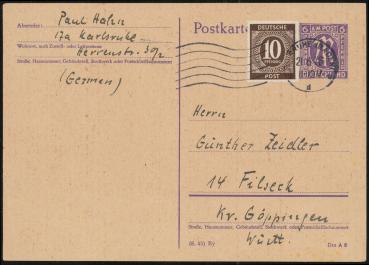 BIZONE_1945_Ganzsache_P903_/04_gestempelt_Bild1