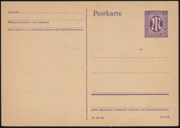 BIZONE_1945_Ganzsache_P903_/02_postfrisch_Bild1