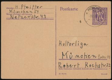 BIZONE_1945_Ganzsache_P903_/03_gestempelt_Bild1