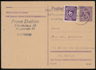 BIZONE_1945_Ganzsache_P903_/03_gestempelt_Bild1