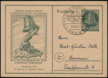 BERLIN_1951_Ganzsache_P25_gestempelt_Bild1