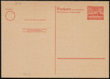 BERLIN_1949_Ganzsache_P9_postfrisch_Bild1