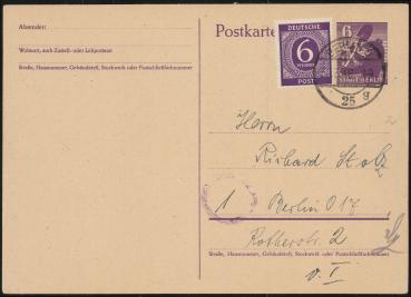 SBZ_1945_Ganzsache_P4b_gestempelt_Bild1