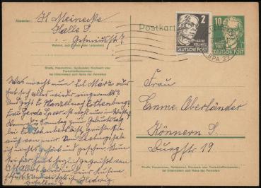 DDR_1950_Ganzsache_P41_gestempelt_Bild1