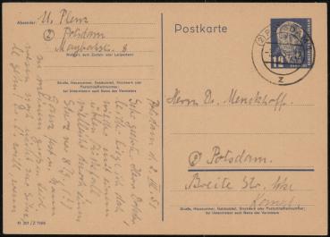 DDR_1950_Ganzsache_P48_/01_gestempelt_Bild1