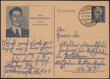 DDR_1952_Ganzsache_P52/02_gestempelt_Bild1