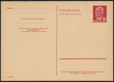 DDR_1954/55_Ganzsache_P61I_postfrisch_Bild1