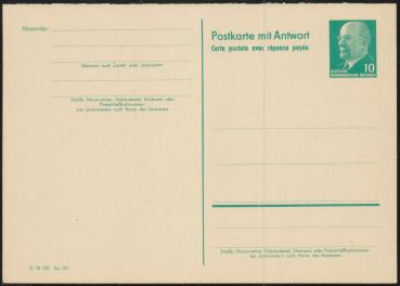 DDR_1961_Ganzsache_P73_postfrisch_Bild1